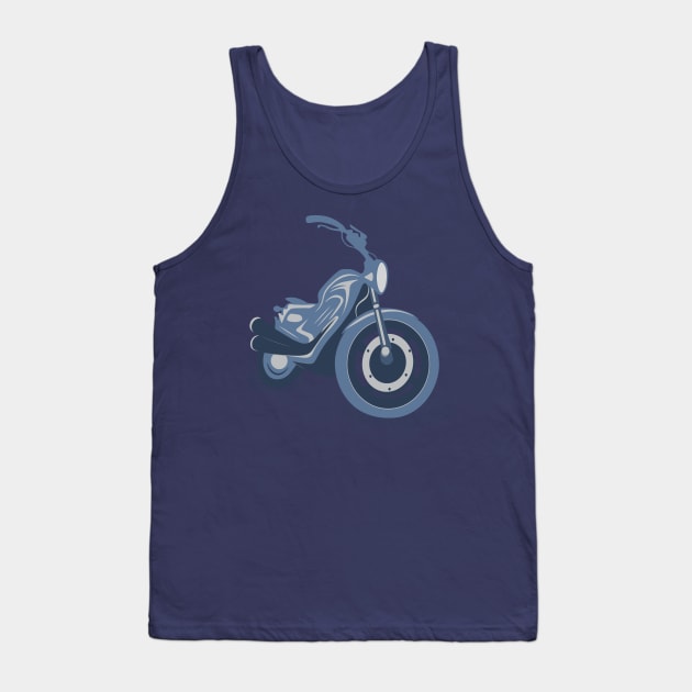 harley motorcycle Tank Top by Thanksgiving Shop 